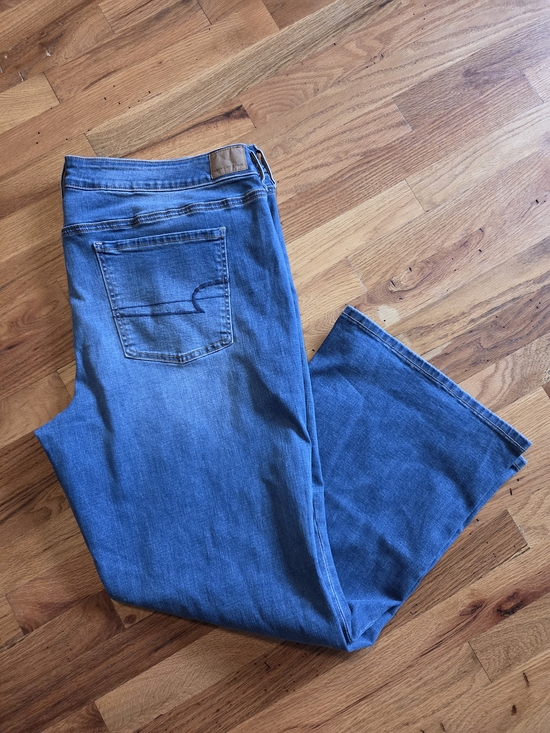 American Eagle Outfitters Denim - American Eagle Outfitters Jeans Women's 22 Short Medium Blue Favorite Boyfriend